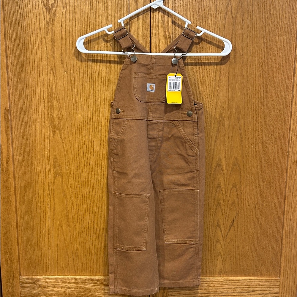 Carhartt Tan Kids Overalls